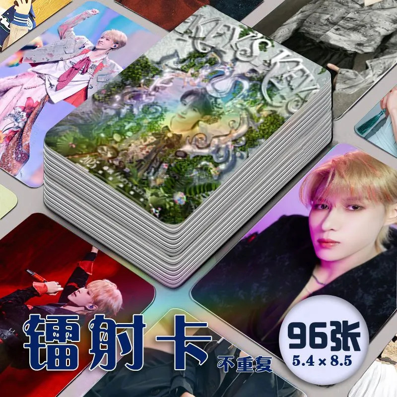 Ưu đãi đặc biệt Zhuoyuan KEY 'SKEYS Tour cá nhân Buổi hòa nhạc Laser Photocards 96 miếng Trọn bộ Thẻ