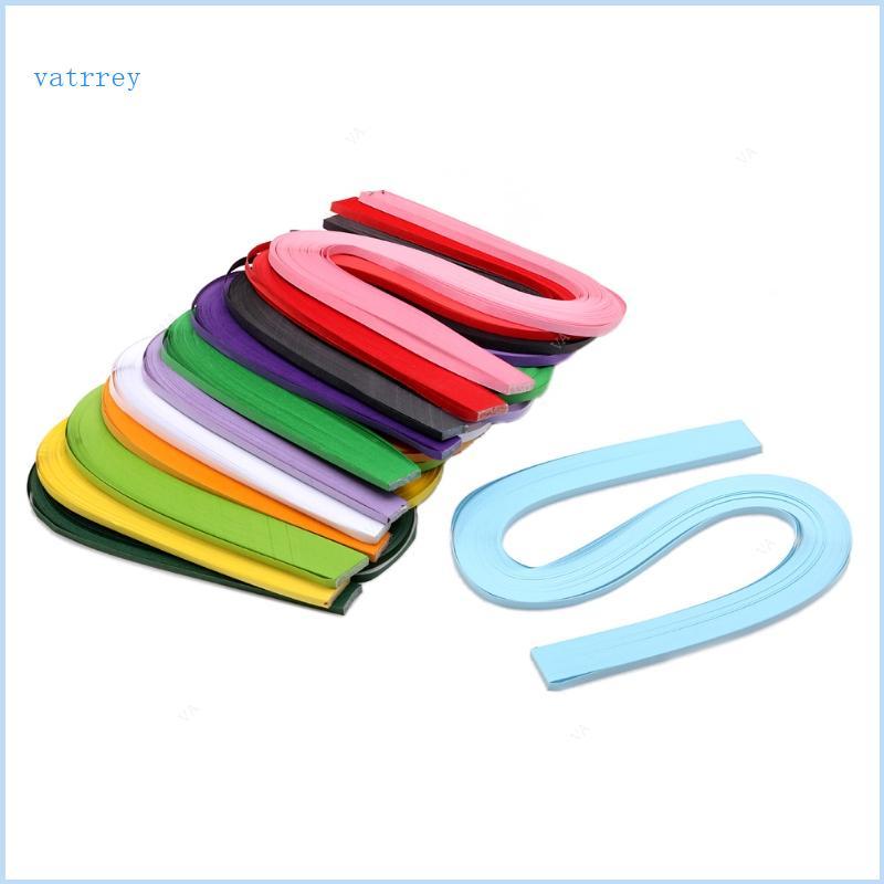 VA Quilling Paper 120 Sọc Mẫu Giáo Tập Đi Tay Đồ Dùng Cho Giáo Viên Trường Giảng Dạy Đạo Cụ