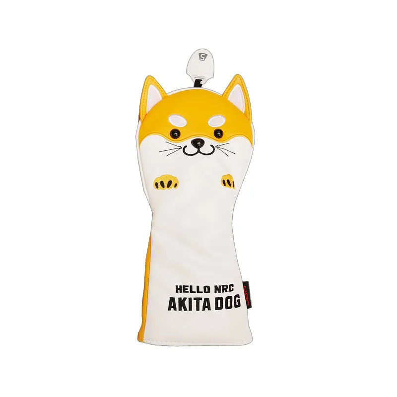 Vỏ Putter Golf bằng Gỗ dễ thương dành cho người yêu chó giống Akita Inu