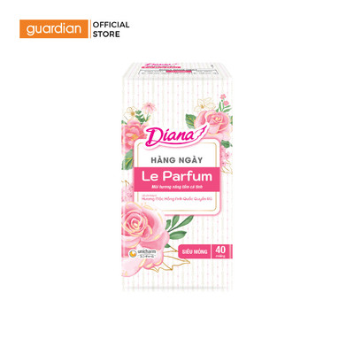 Băng Vệ Sinh Diana Hàng Ngày Le Parfum Mộc Hồng 40 Miếng | Guardian Việt Nam
