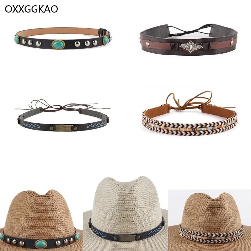 Cowboy Hat Band  Hat Band Western Hat Belt Bands Bead Hat Bands Hat band