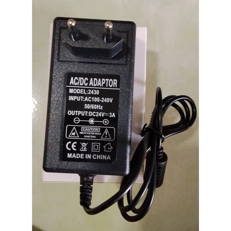 Nguồn AC/DC Adapter 24V 3A Chân DC 5.5x2.5mm – Bộ Nguồn Chuyển Đổi 220V Sang 24V