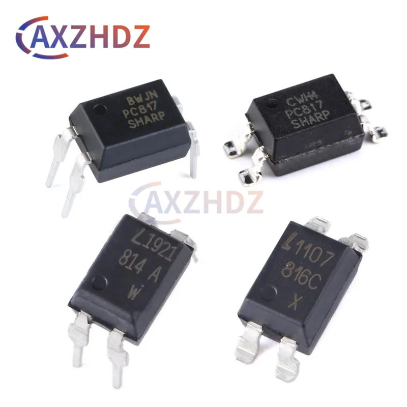 20 CHIẾC LTV-817 SMD DIP 4Pin 817C 814A 816C 816D LTV-814-A LTV-816 EL817 PC814 PC816 PC817-A / B / 