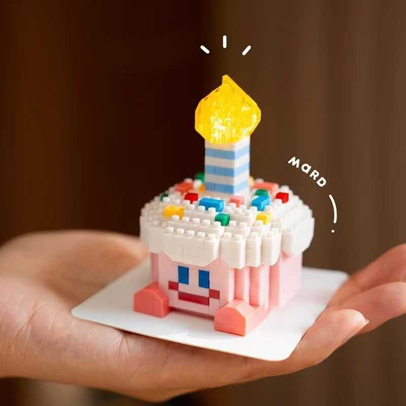 Birthday Gift10pp Desktop male figurine miniature puzzle toy pp Finished sending the granulated birt