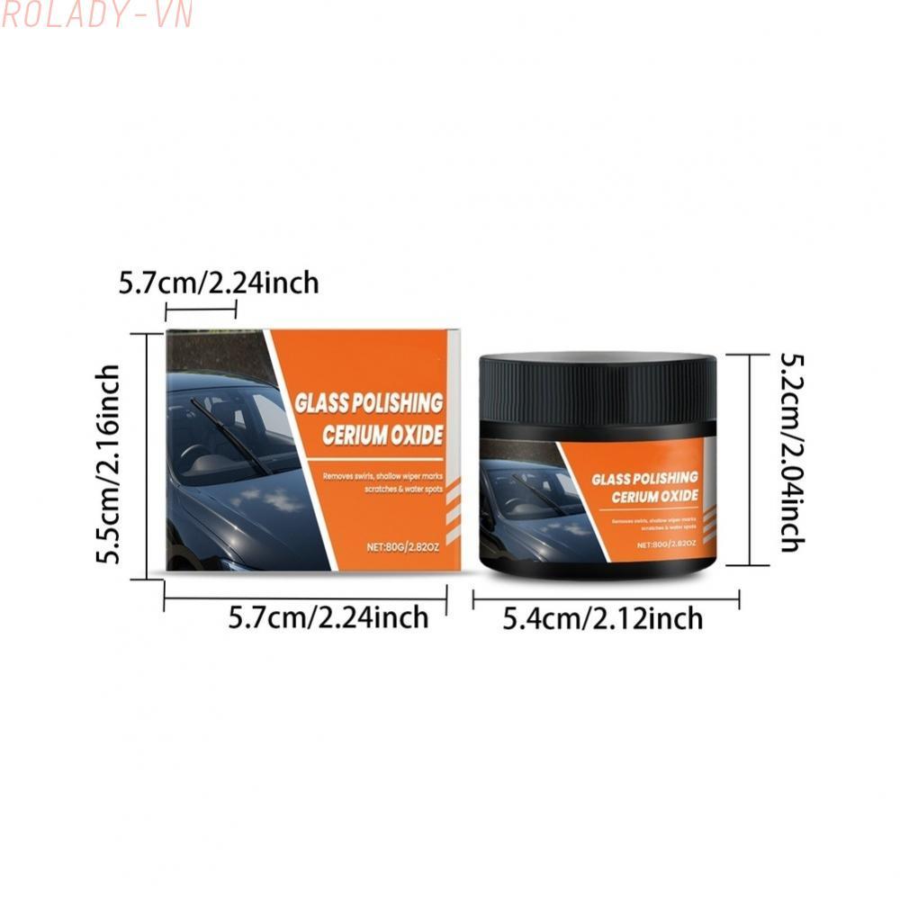 #ROYALLADY#Cerium Oxide Paste Eliminates Oil Film Forms Protective Layer Easy Application
