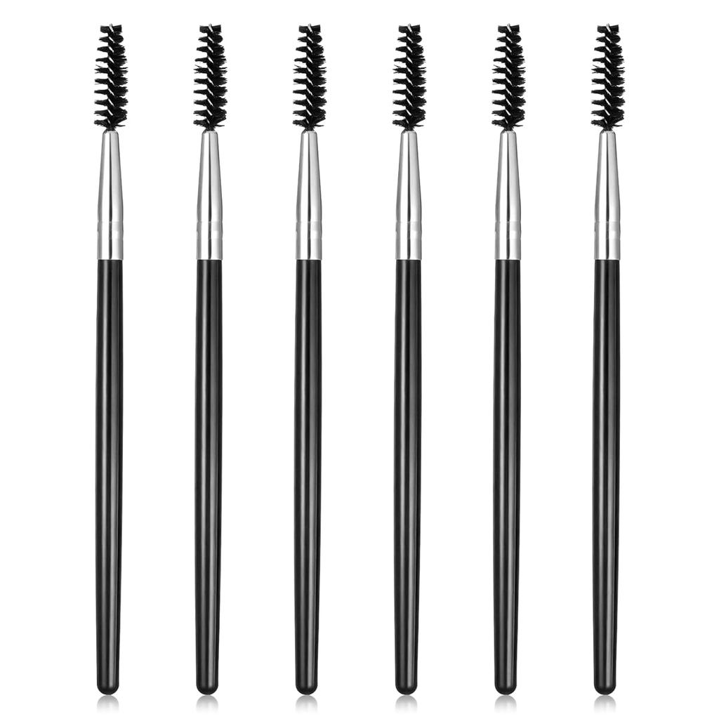 6 Cái Ống Cho Lông Mày Lông Mày Lông Mi Bàn Chải Lông Mày Spoolie Bàn Chải Mascara Spoolies Với Spoo