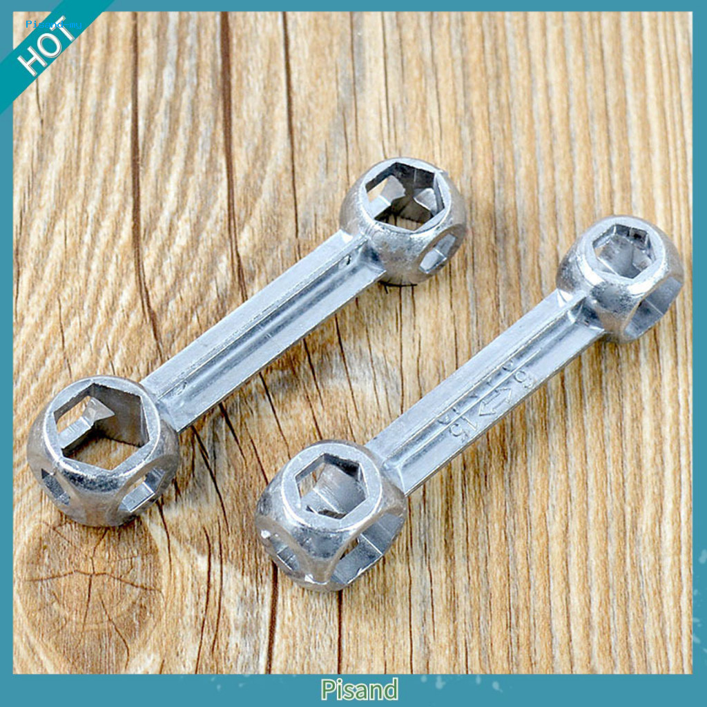 Cờ lê chuyên nghiệp Pisand Cờ lê xe đạp bền 1 / 2 / 3 / 4 / 5 Cái Bộ cờ lê xe đạp đa chức năng 10 tr