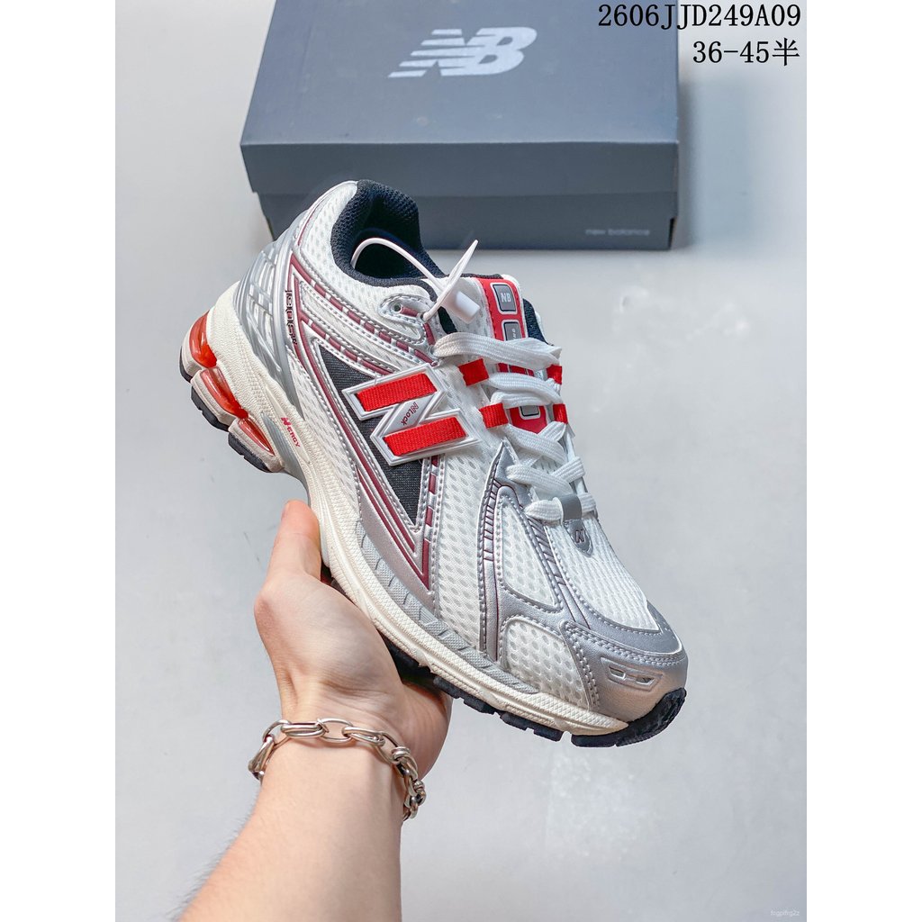 Sneaker NB 1906R unisex, retro, phối màu đơn sắc, da bền, thoáng khí, nhẹ, phù hợp casual daily chín
