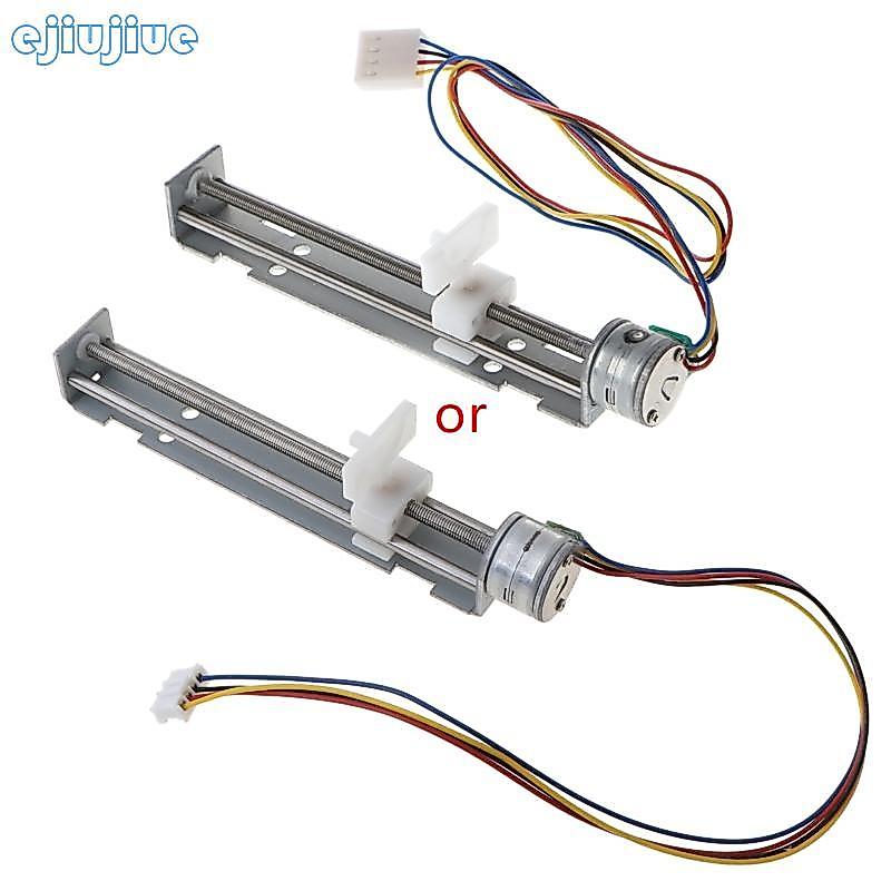 Cc DC 4-9V Drive Stepper Motor Vít có đai ốc Thanh trượt 2 pha 4 dây cho E
