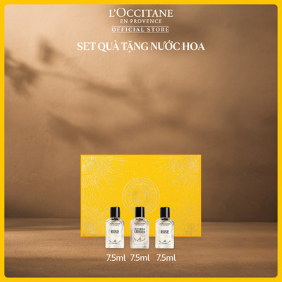 [HB GIFT] Set Nước Hoa L’Occitane Holiday Mini EDT Trio Box