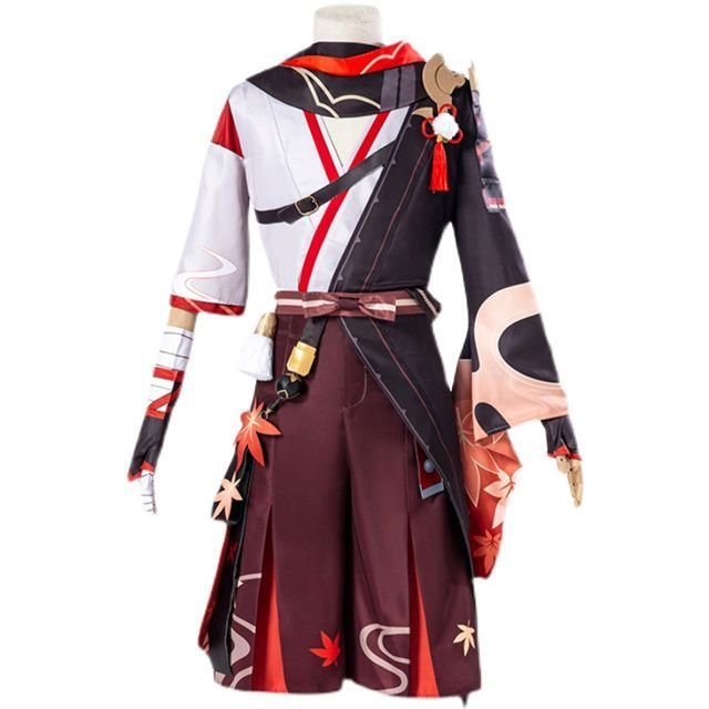 Bộ trang phục cosplay genshin impact kazuha samurai phong cách game thủ ấn tượng