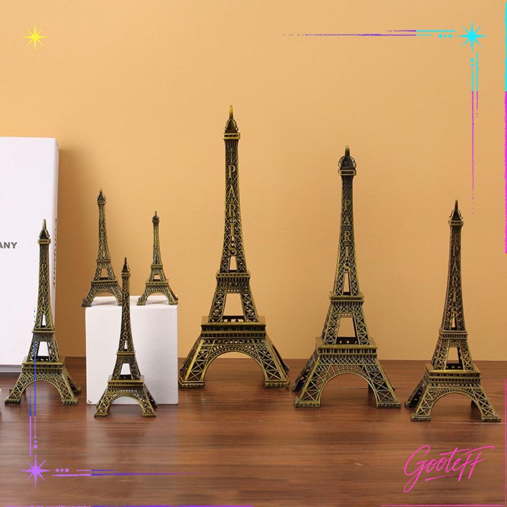Tượng Tháp Eiffel GOOTEFF, Mô hình tháp Eiffel bằng đồng 7 kích cỡ, Thiết kế tinh tế kèm hộp Kim loạ