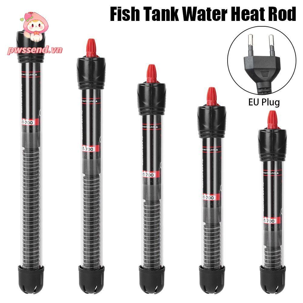 PWSSEND 1 Cái Thanh Giữ Nhiệt, Phích Cắm EU Bể Cá Máy Sưởi Chìm, Bền 220V Có Thể Điều Chỉnh Nhiệt Độ