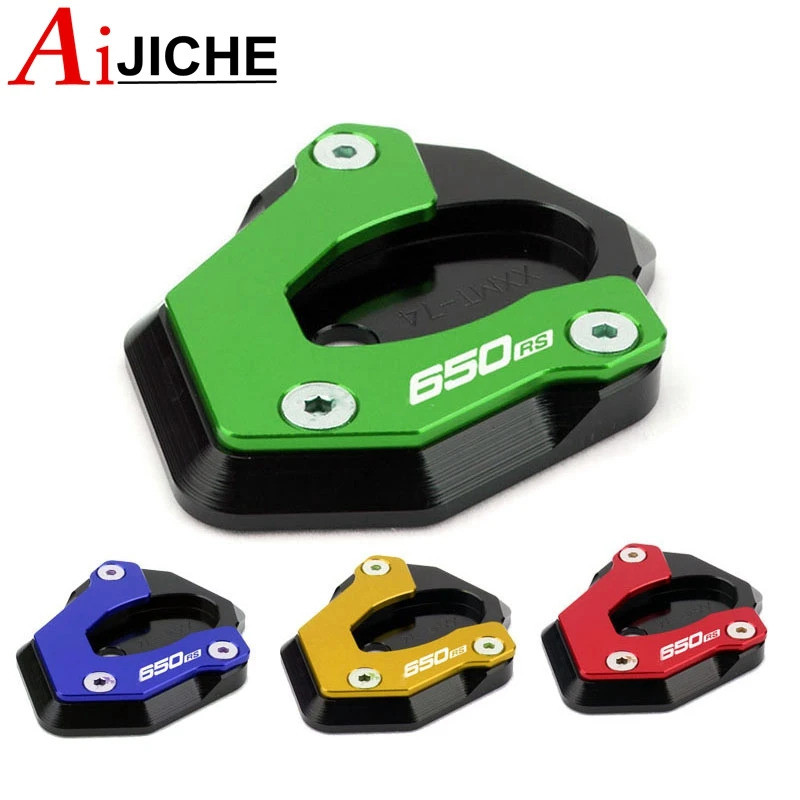 Xe Máy CNC Chân Đế Chân Bên Chân Đế Nối Dài Tấm Hỗ Trợ Cho Z650RS Z650 RS 2022-2023