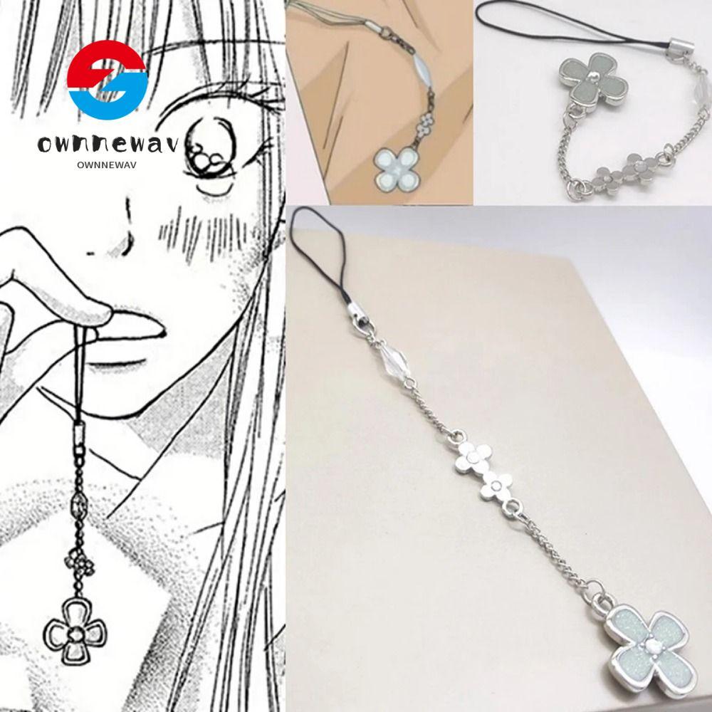 TOWNNEPH 1 Mặt Dây Chuyền Hoa, Cosplay Comics Anime Dây Xích Điện Thoại, Kimi Ni Todoke Từ Tôi Đến B