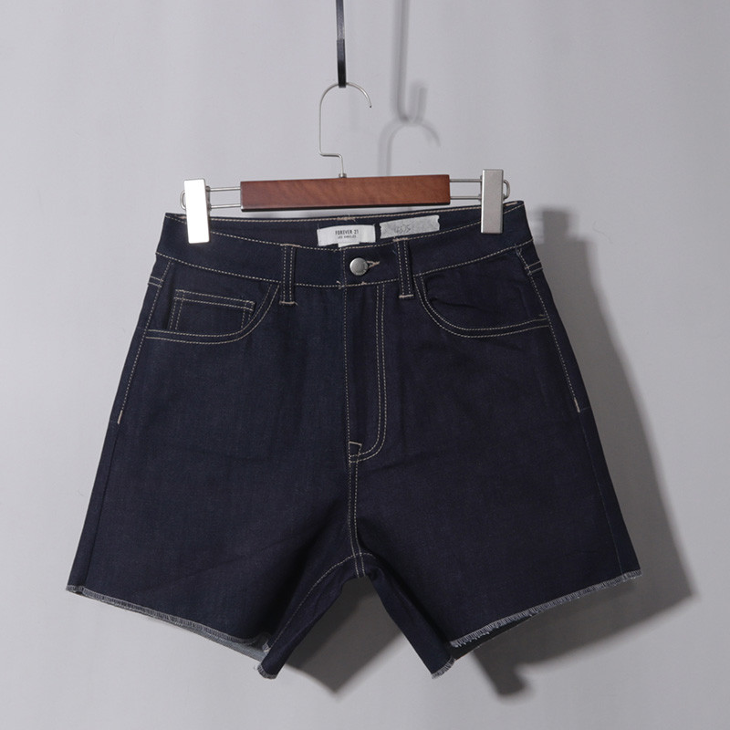 Quần Short F83-2 4375 Nữ Màu Xanh Đen (Sẽ Phai Màu)