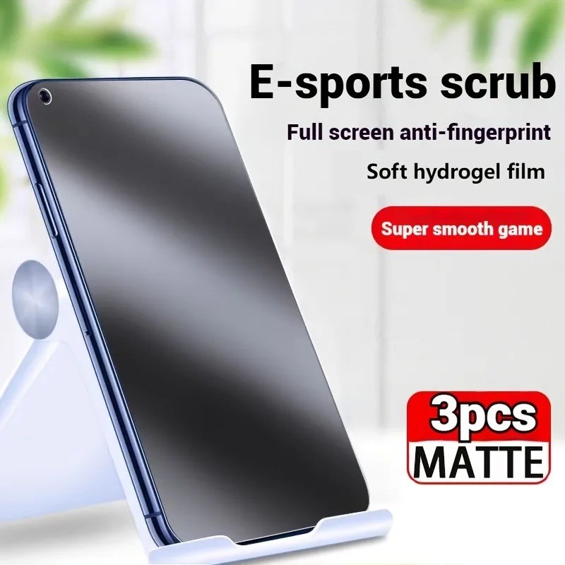 3 Miếng Dán Bảo Vệ Màn Hình Hydrogel Chống Ánh Sáng Xanh Cho Xiaomi Poco C3 C31 C40 C51 C61 C75 C8 C