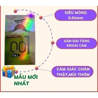 Bao cao su NYOKO siêu mỏng ( Hộp 12c)