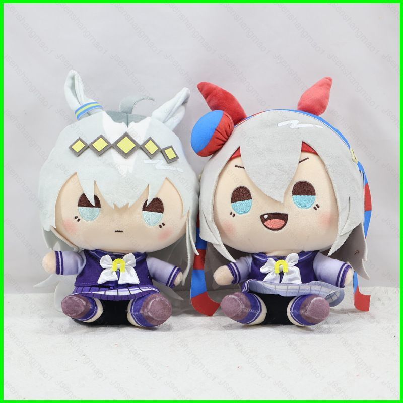 PS1 Umamusume: Pretty Derby Oguri Cap Tamamo Cross Plushie Soft Horse Girl Đồ chơi nhồi bông cho ngư