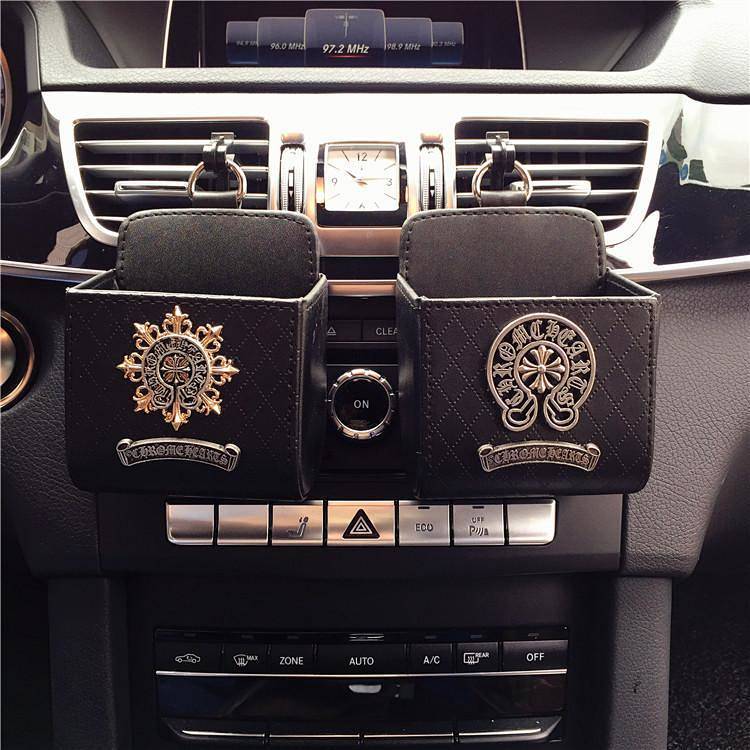 Car Air Conditioning Air Outlet Storage Box Car Cell Phone Sundries Storage Box Car Storage Rack Box