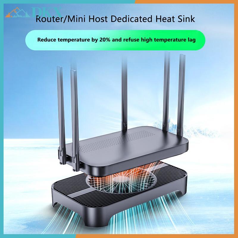 DKX USB Router Cooler Braet Cho Mini PC Wifi Router Modem TV BOX STB Di Động Đĩa Cứng Laptop Giá Đỡ 