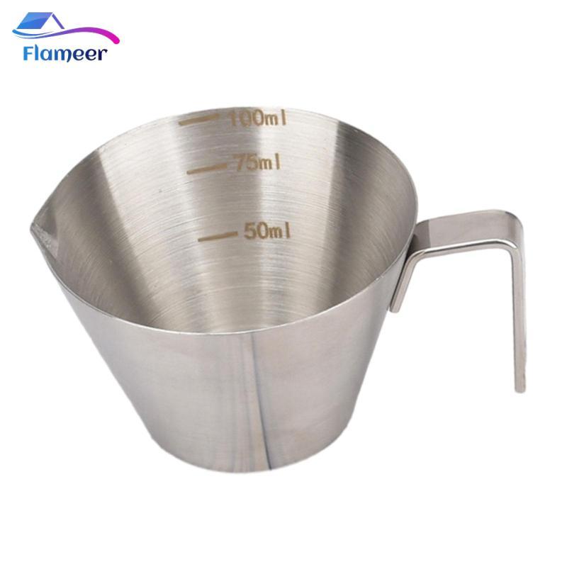 Cốc rót Espresso Espresso Shots Cup Tea Restaurant có tay cầm Phụ kiện 100ml Cốc đo Espresso