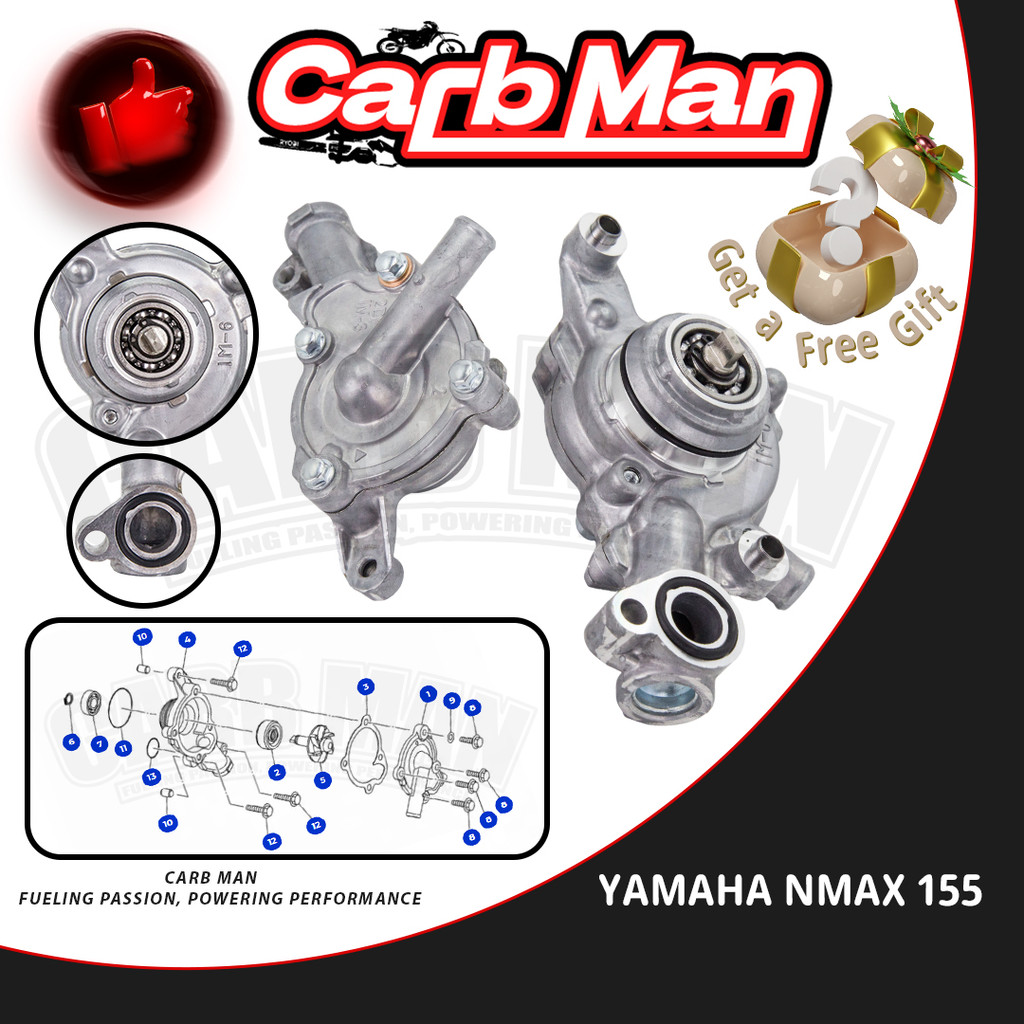 VN1 WPZC-NMAX NMAX Lắp ráp máy bơm nước NMAX Lắp ráp máy bơm nước NMAX