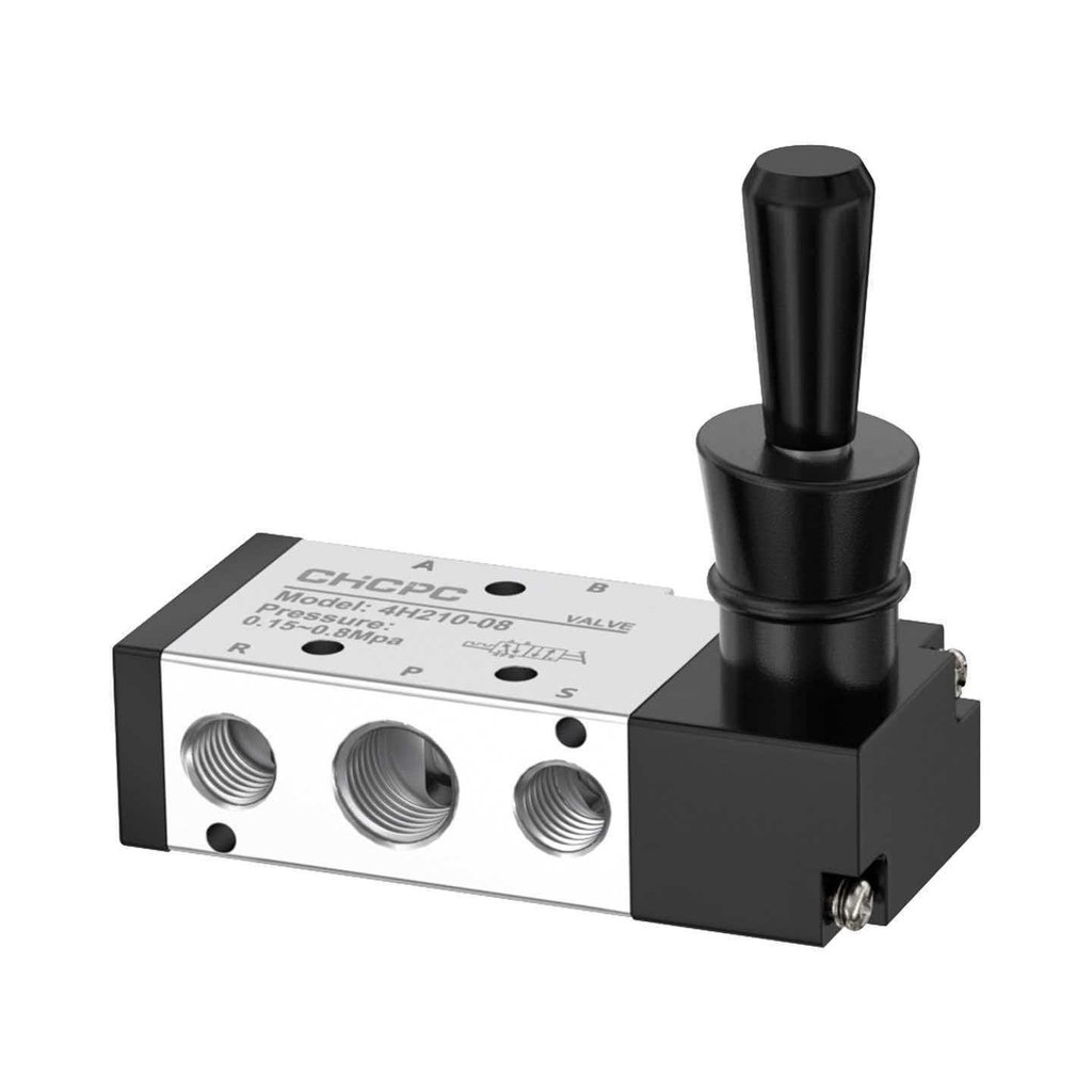 Van gạt tay khí nén 4H210-08 4L210 van đảo chiều cơ khí bền đẹp, dễ lắp đặt giao nhanh