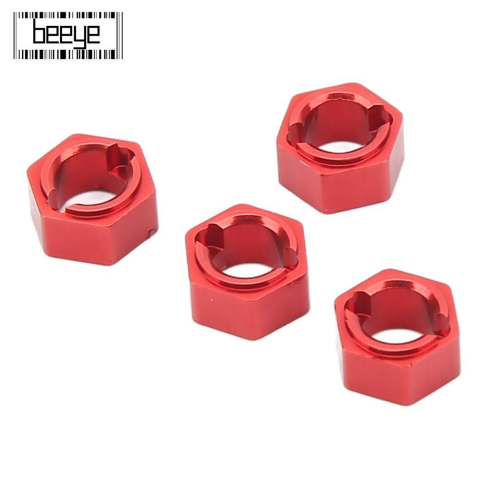 BEEYE 4 Bộ chuyển đổi trung tâm bánh xe lục giác 7mm, Lắp đặt dễ dàng Bộ chuyển đổi ổ đĩa lục giác b
