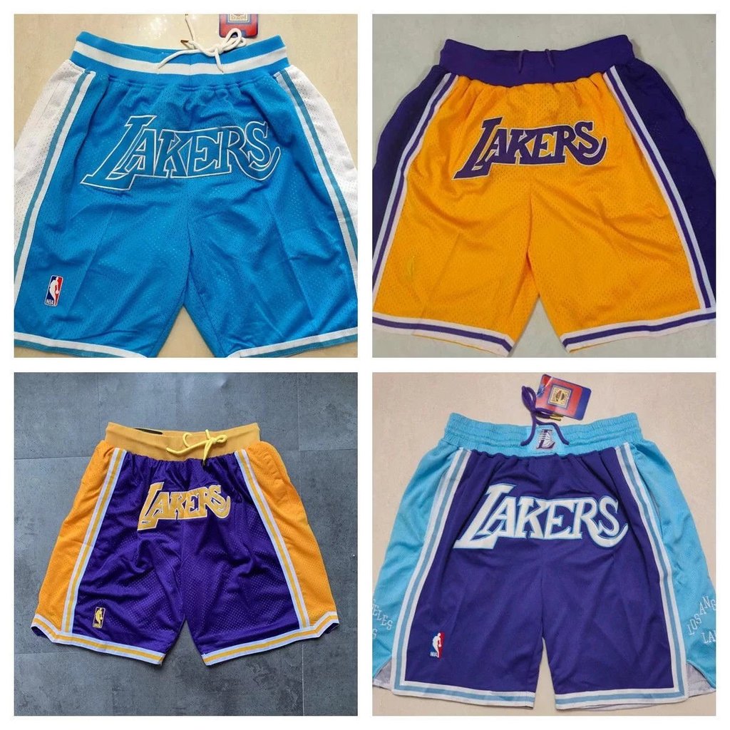 Bộ sưu tập quần short Lakers Màu sắc phù hợp với bạn chưa bao giờ thấy High Street Bieber JustDon La