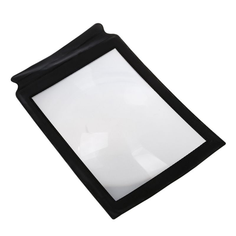 A4 Full Page 3x Tấm Kính Phóng Đại Lớn Sách Hỗ Trợ Đọc Sách