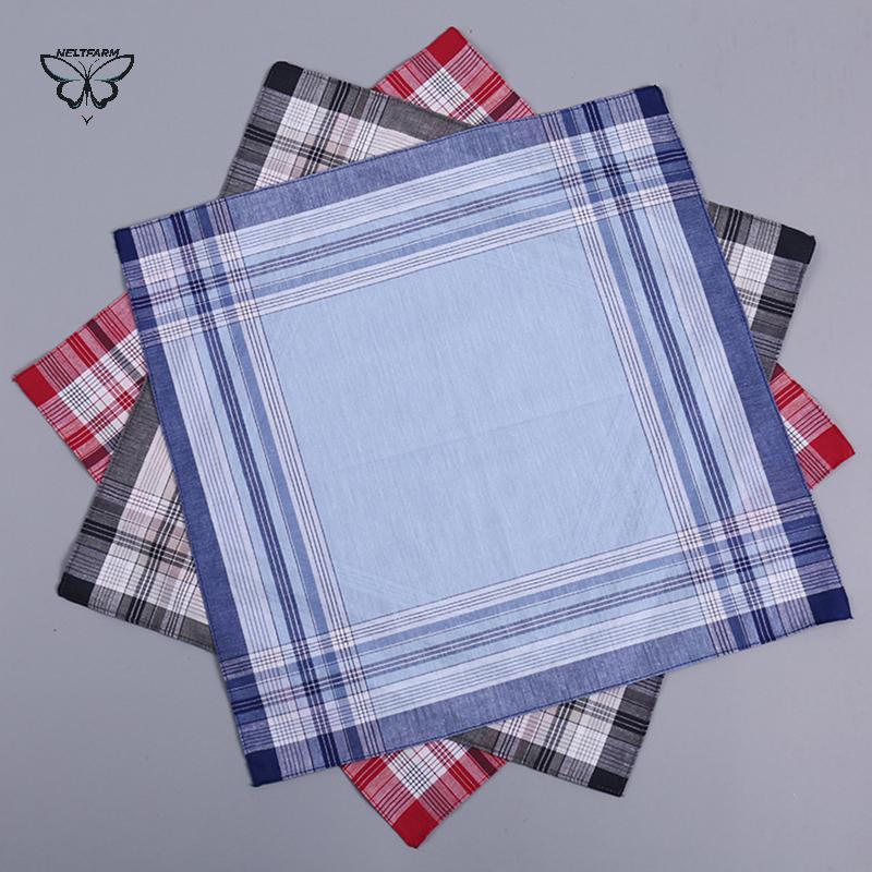 Khăn tay Cotton GOCA 40x40CM dành cho người lớn Big Square s Khăn mặt đa năng cho nam Khăn lau mồ hô