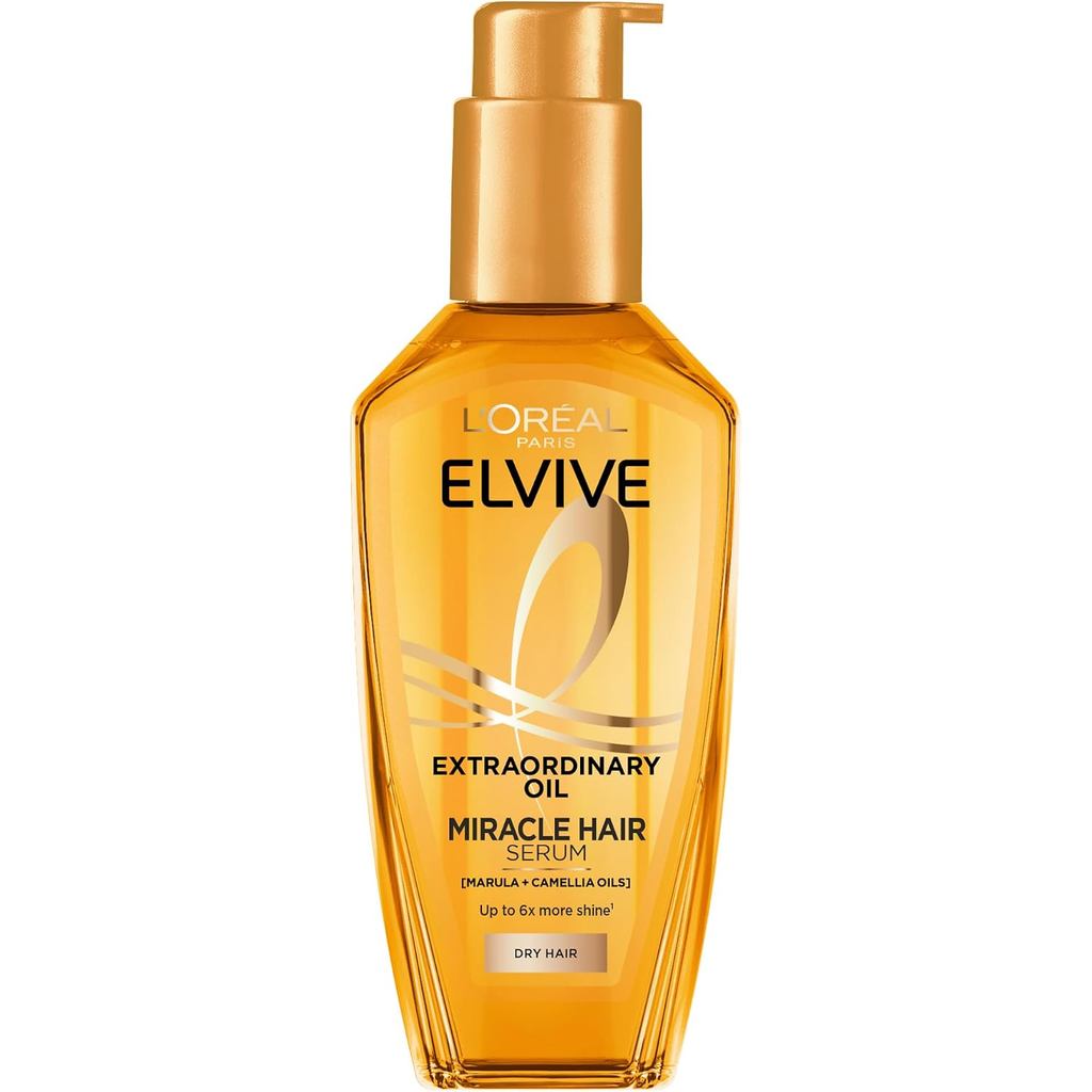 Serum dưỡng tóc Paris L 'Oreal Elvive Extraordinary Miracle Shine 100ml