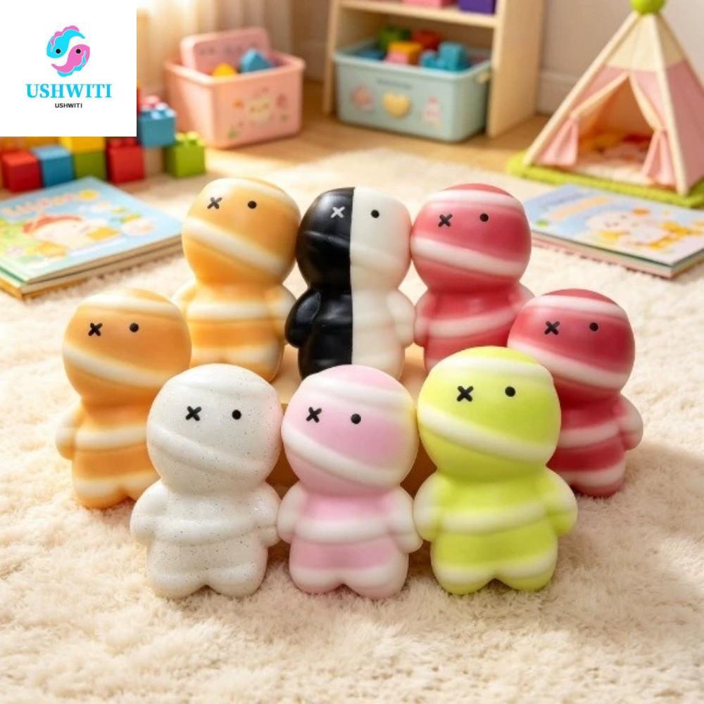 MLINX Mummy Squishy Toy, Moist Soft Mummy Đồ chơi có thể bóp được, Mới lạ ngộ nghĩnh Dễ thương Siêu 