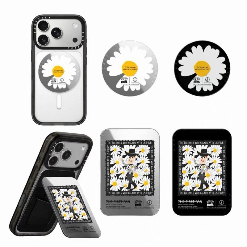 CASE CASE GD Toy Story Big Daisy Giá đỡ từ tính có thể gập lại Giá đỡ điện thoại Magsafe Universal