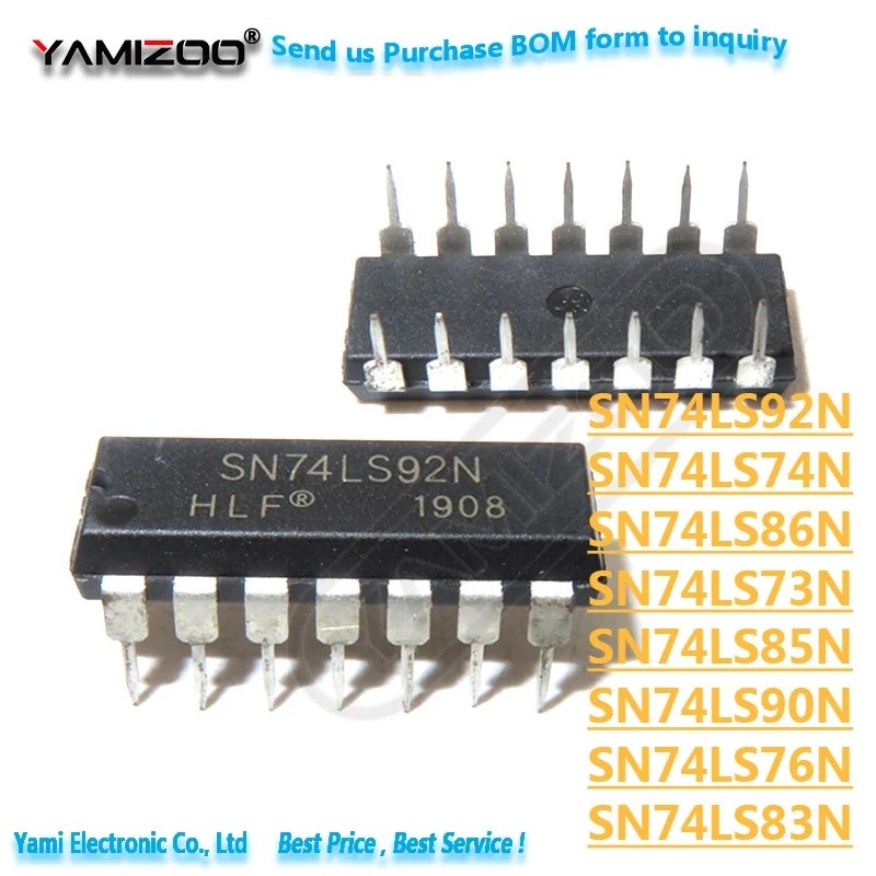 5 Chiếc HD74LS86P SN74LS86N DIP-14 74LS86 SN74LS73N SN74LS76N SN74LS83N SN74LS85N SN74LS90N SN74LS92