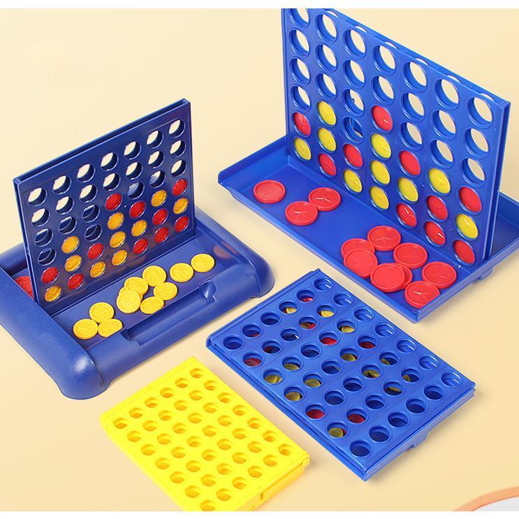 Connect 4 in A Row Strategy Toy Board Game Family Parent-child Preschool Education Boy child Girl To