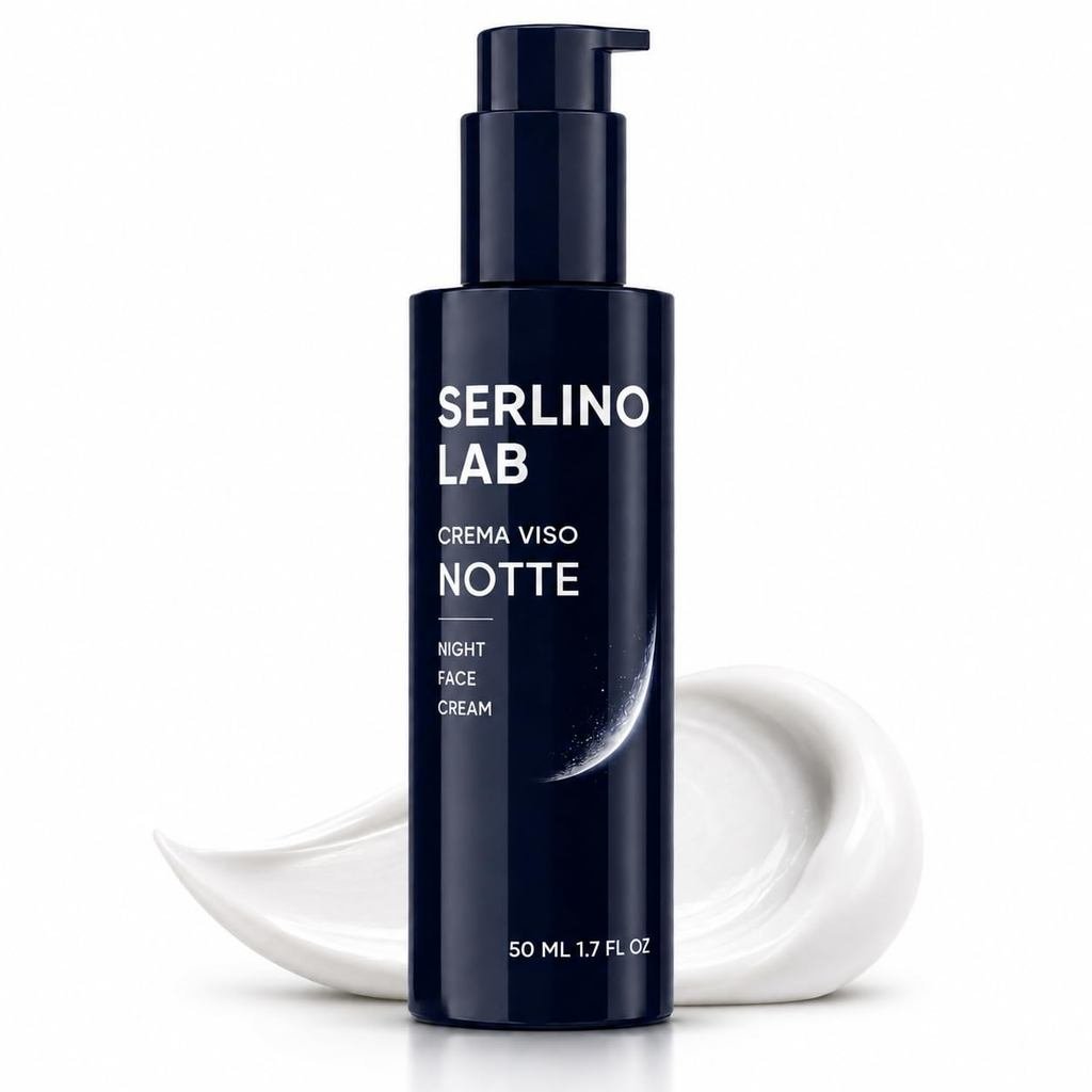 SerlinoLabNightFaceforMen, RetinolNightwithHyaluronicAcid & Olive, CollagenBoostingMisturizerforFace