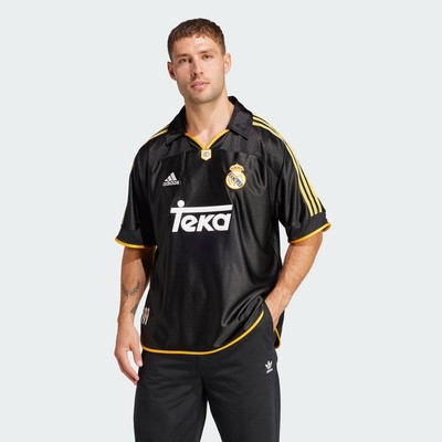 adidas Bóng đá Áo Đấu Sân Khách Real Madrid Mùa Giải 99/00 Nam Đen JW1992