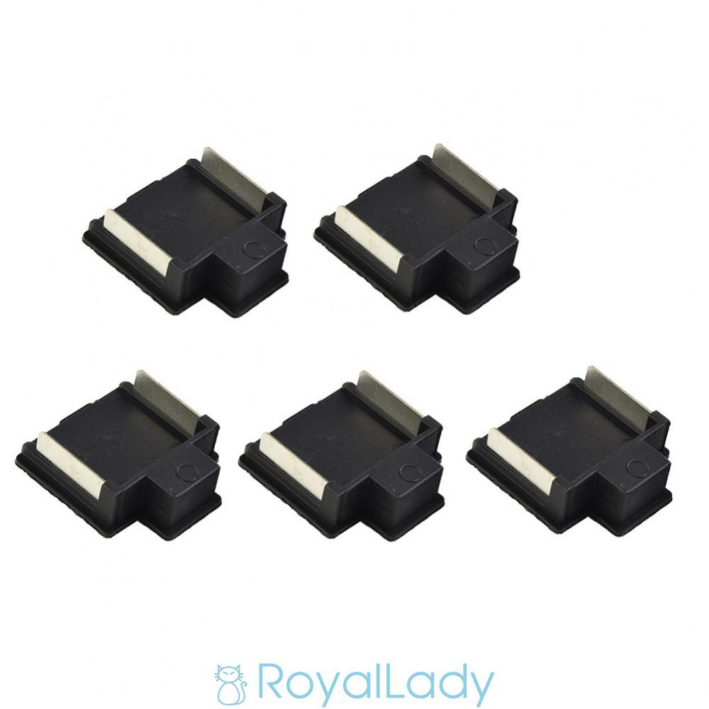 #ROYALLADY#For Makita Lithium Battery Battery Connector 5pcs Terminal Block Black Metal