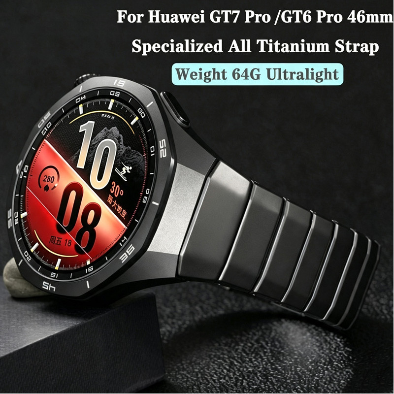 Sang Trọng Không Khoảng Cách Phát Hành Nhanh Dây Đeo Titan Cho Huawei Watch GT7 Pro GT6 Pro Kim Loại