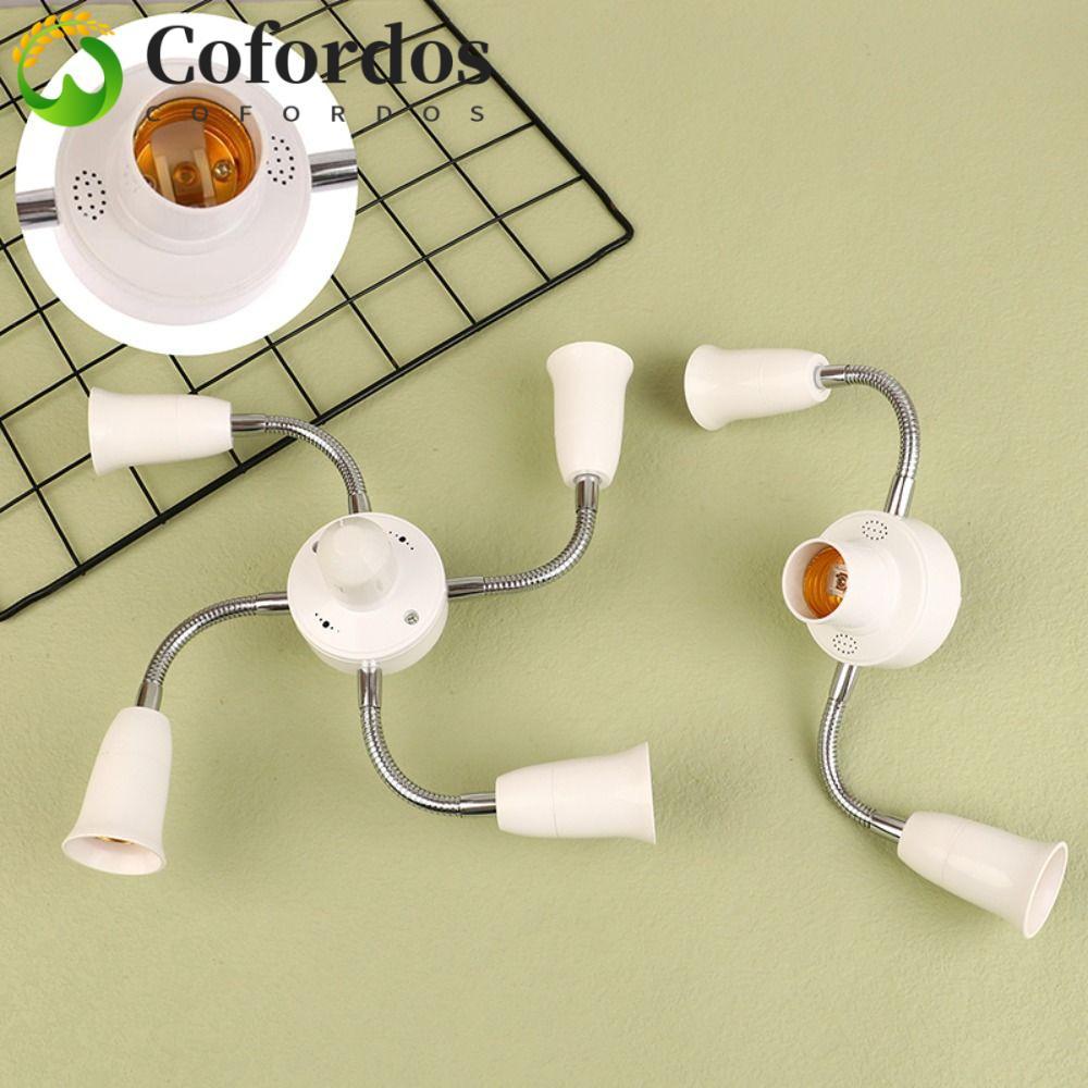 Bộ chia ổ cắm đèn COFORDOS E27, Bộ chuyển đổi bóng đèn linh hoạt Bộ chuyển đổi giá đỡ đèn E27, bền 2