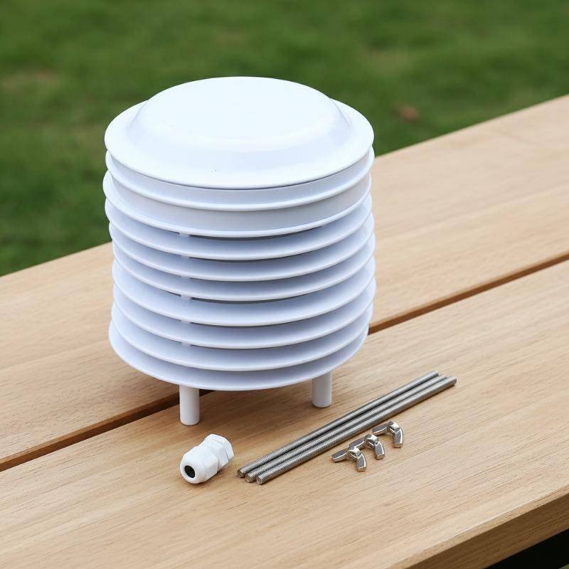 TasteTasty ABS Louvered Weather Box Station Shelter 6-10 Tầng Cho Dụng Cụ Trống Bảo Vệ Hạng Nặng Ứng