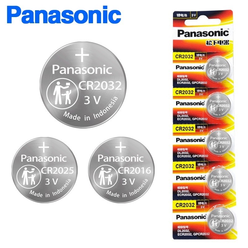 Pin Panasonic CR2032 / CR2025 / CR2016 / CR1220 / CR1632 / CR1616 / CR2450 / CR1620 chính hãng