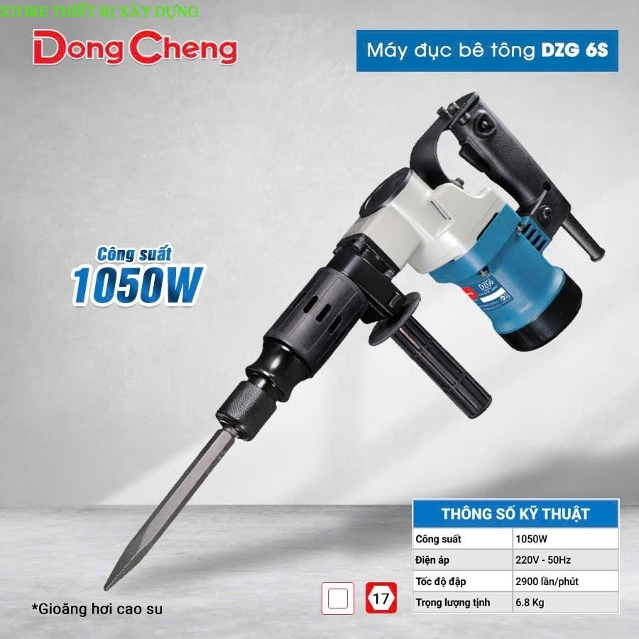 Máy Đục Bê Tông Dongcheng DZG6S [Chính Hãng] siêu bền bỉ Store thiết bị
