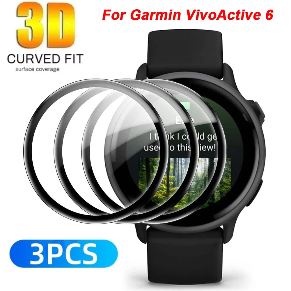 1-3 Chiếc Đồng Hồ Bảo Vệ Màn Hình Cho Garmin Vivosmart5 Vivoactive 6 5 4S Vivomove Trend Sport Venu 