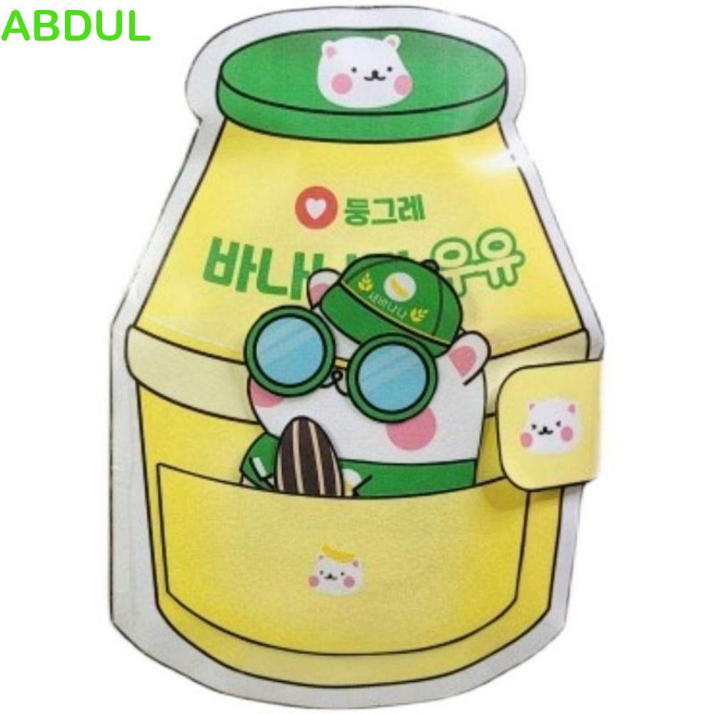ABDUL Hamster Banana Milk Quiet Book, Beanie Book Material Pack Sticker Book Banana Milk Quiet Book,