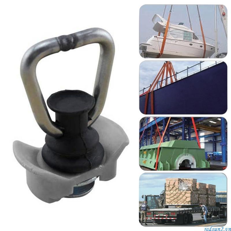 Redsun2 Single Stud L-Track Lắp với D Nhẫn Thép không gỉ KeeperCargoControl cho hãng hàng không Trac