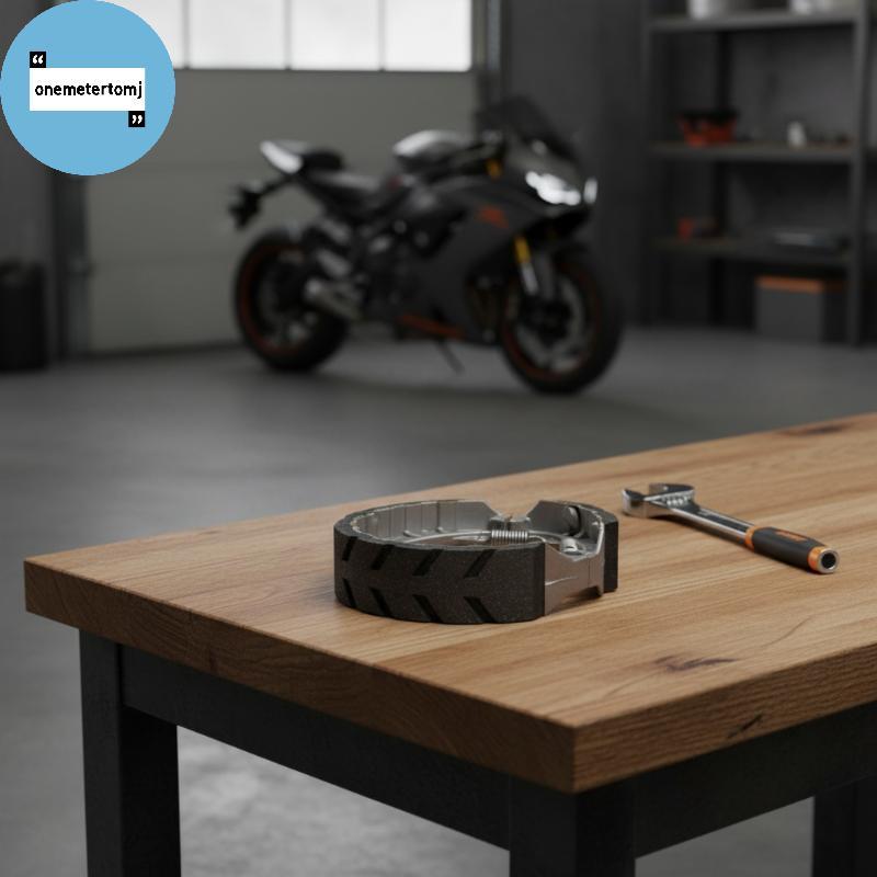 Onemetertomj Xe Máy Phanh Giày Má Phanh Áo CG125 Cho GY6 50 GY6 80 GY6 125 CG125 CG150 139QMB 152QTI