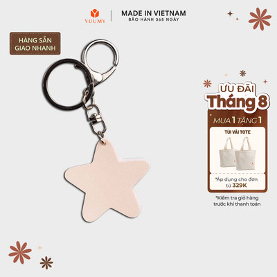 Ví Yuumy (Thời trang nữ nắp gập cỡ nhỏ - Ví móc khóa da Seasand YMK18) Bagsmart